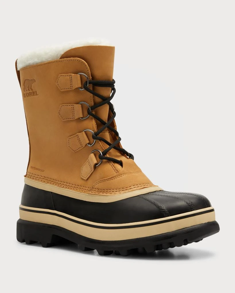 SOREL Men's Caribou™ Waterproof Leather Snow Boots 3