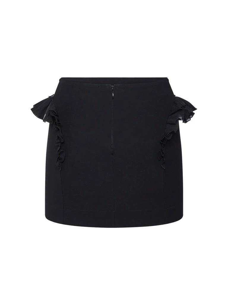 NENSI DOJAKA Ruched Viscose Jersey Mini Skirt 4