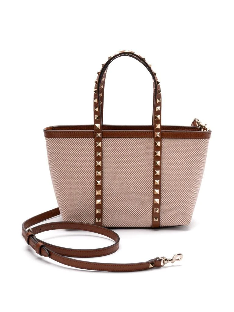 Valentino VALENTINO GARAVANI - Rockstud Canvas Mini Tote 3
