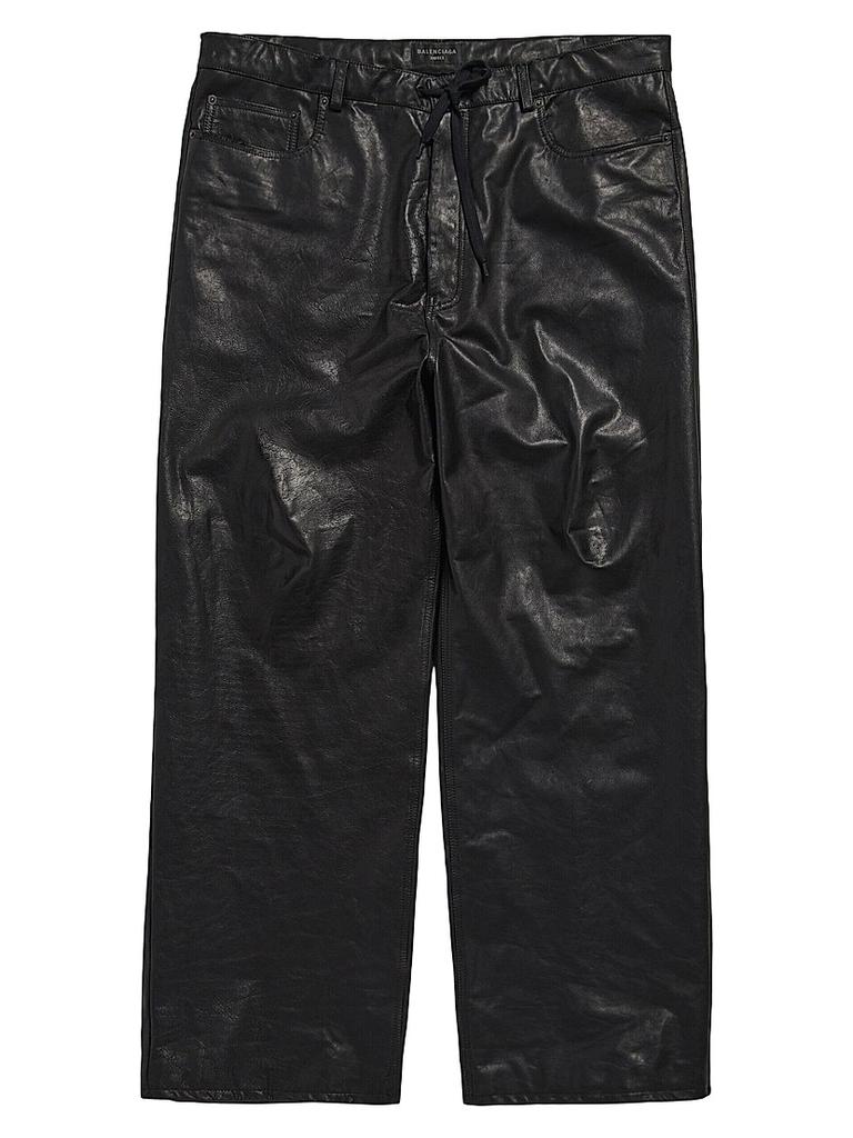 【 BALENCIAGA 】 ローウエスト Capri パンツ Capri Pants Balenciaga Balenciaga Straight-Leg Capri Pants - Leggings