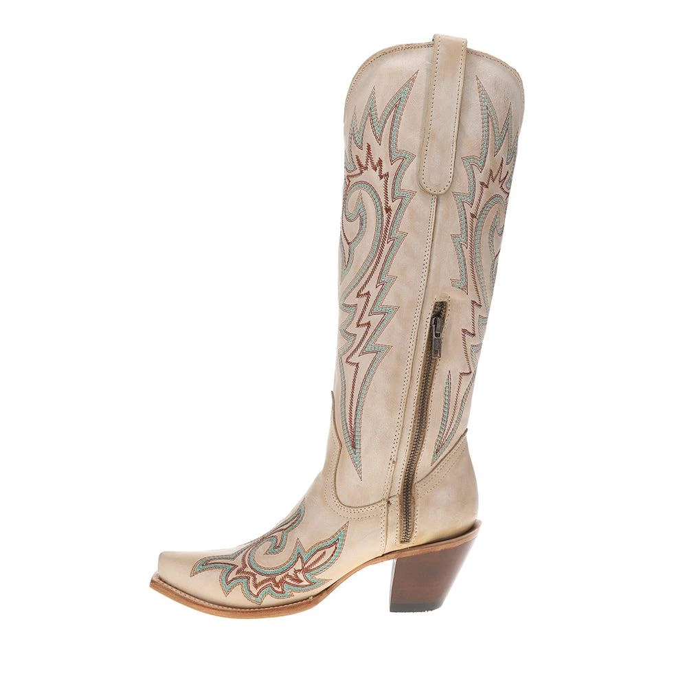 Corral Boots Embroidered Snip Toe Pull On Cowboy Boots 3