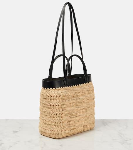 【可愛さアップ♪】PRADA Small Tote Bag In Synthetic Raffia Prada Small Raffia Tote Bag | Saks Fifth Avenue