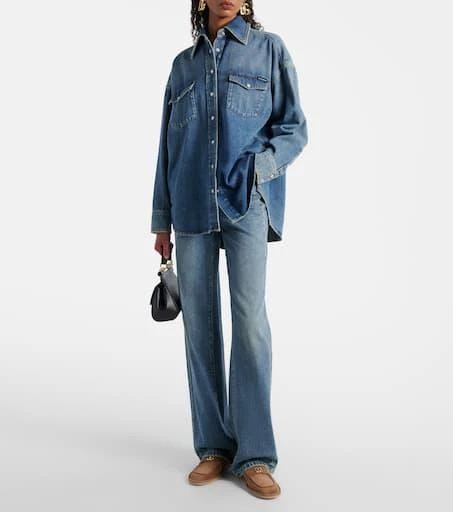 Dolce 
Gabbana DG suede loafers 3