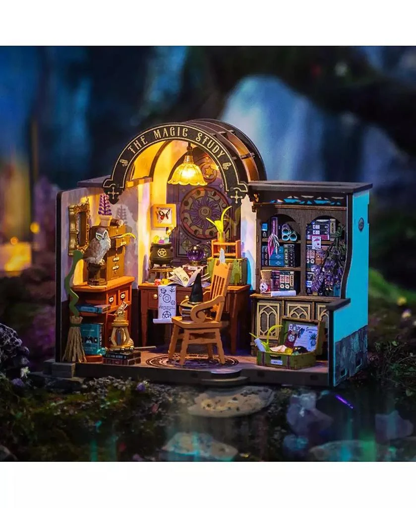 Flash Popup DIY 3D Wood Puzzle: Magic Study 267 pieces 2