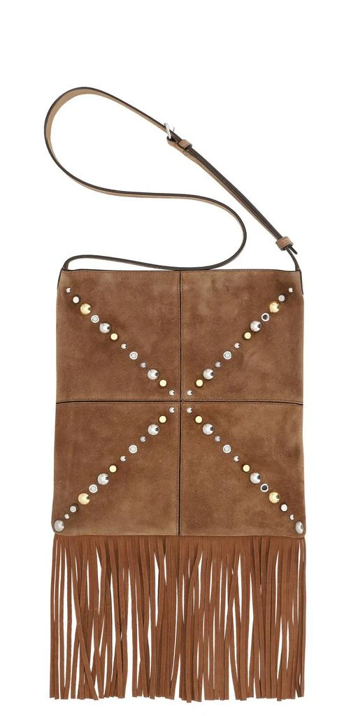 Valentino Valentino Nellcôte Embellished Fringed Edge Shoulder Bag 2
