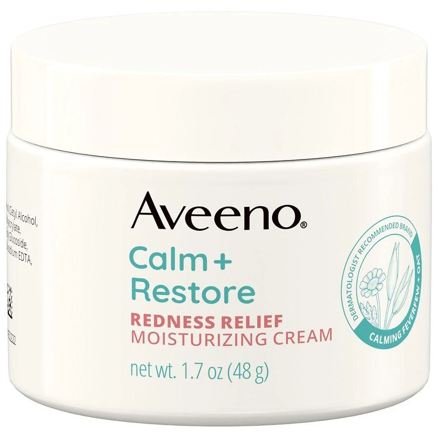 Aveeno Calm + Restore Redness Relief Cream, Face Moisturizer 9