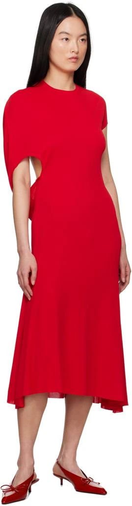 Jacquemus Red La Croisière 'The Salerno' Midi Dress 4