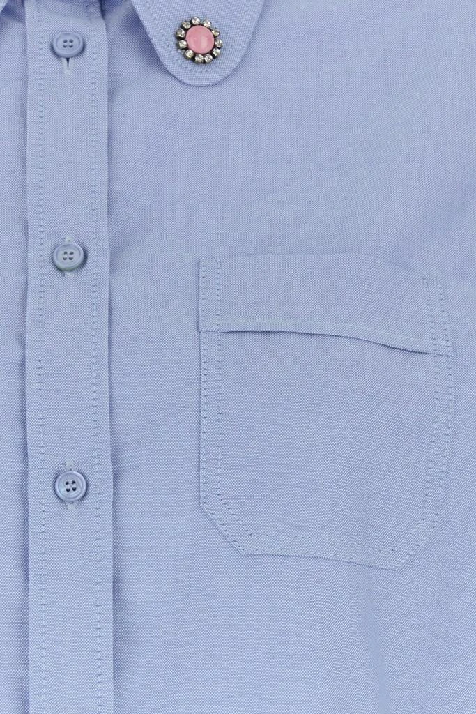 Valentino Powder blue oxford shirt 5