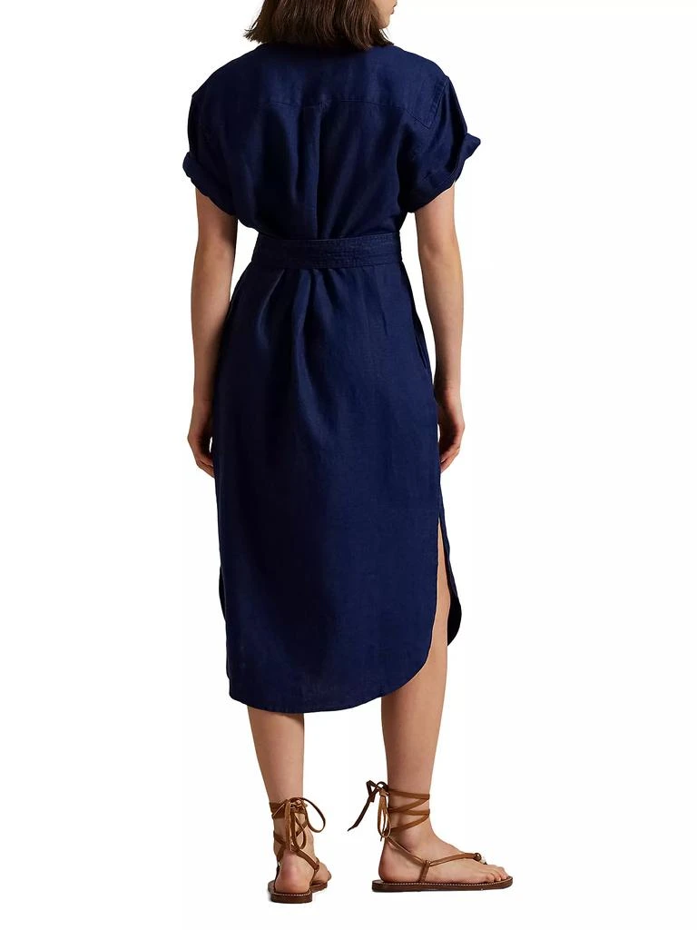 Ralph Lauren Linen Belted Shirtdress 3