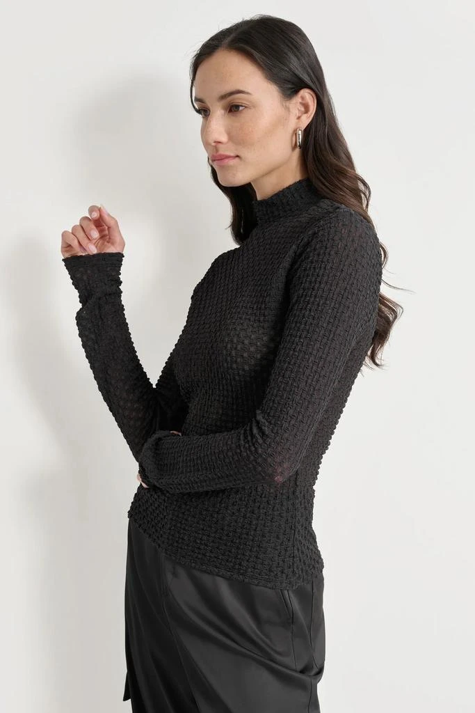 DKNY PEBBLE LACE TURTLENECK 4