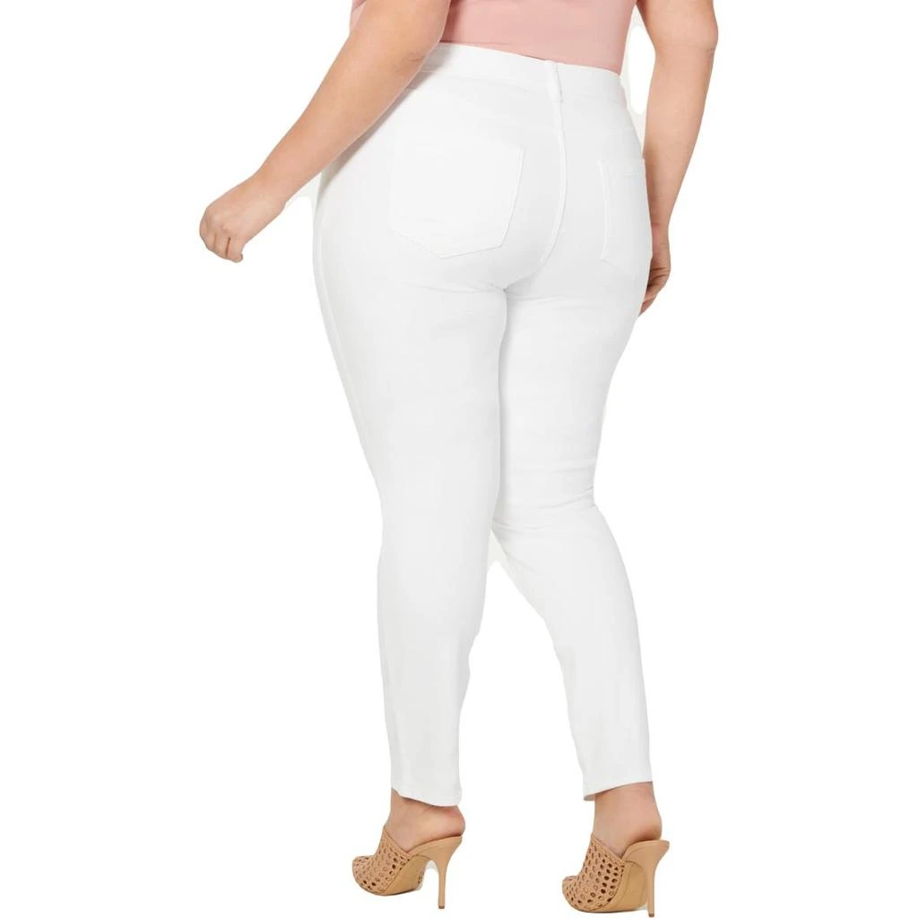 Vince Camuto Plus Womens Skinny High Waist Jeans 2