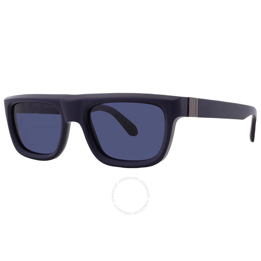 New in box Authentic  Salvatore Ferragamo Blue Sunglasses Salvatore Ferragamo SF 1100S 414 Square Navy Blue Sunglasses  main image 3