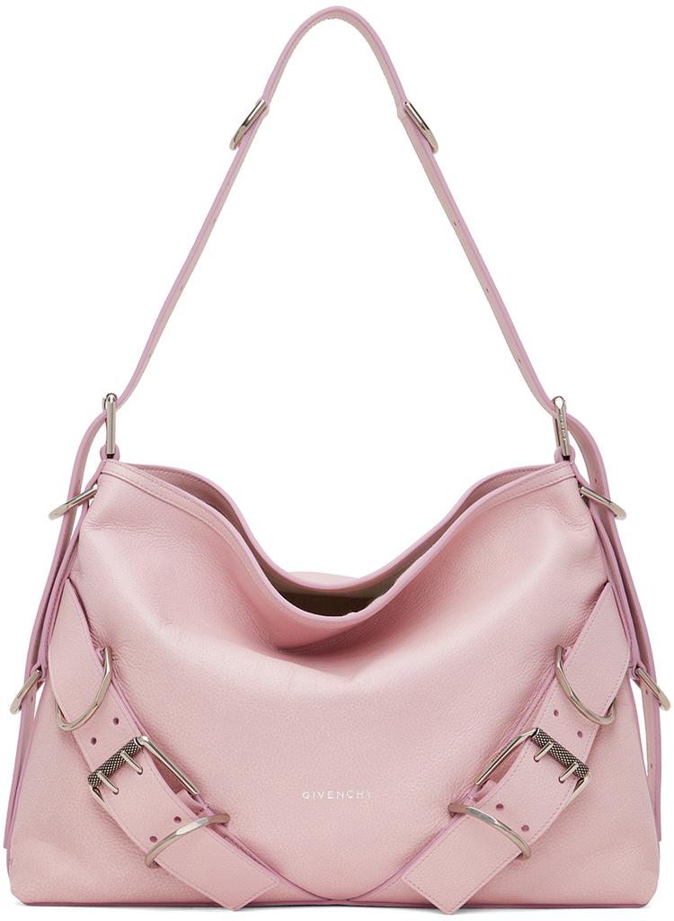 【関税&送料込】Givenchy Pastel Pink Leather Voyou Boyfriend Givenchy Pastel Pink Leather Voyou Boyfriend Party Shoulder
