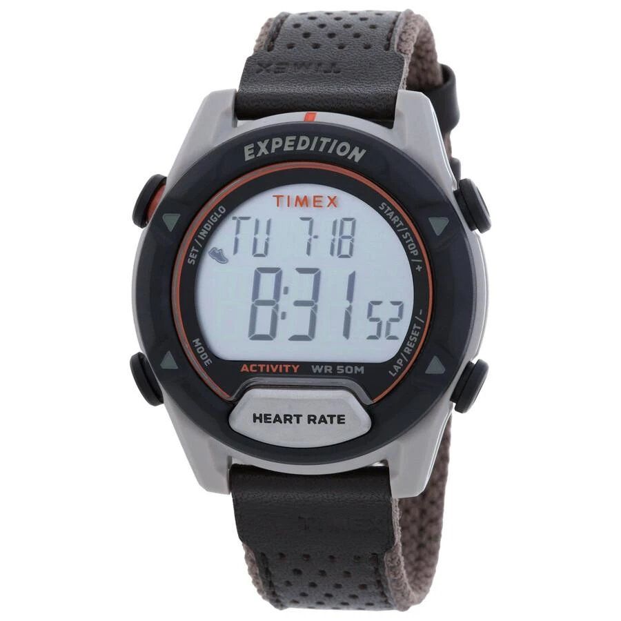 Timex Open Box - Timex Expedition Trailblaze Alarm Quartz Digital Men's Smart Watch TW4B27100 1
