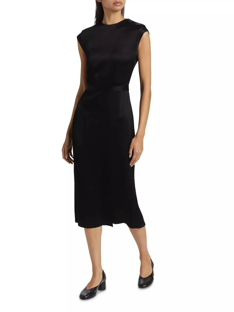 Derek Lam Cantini Cap-Sleeve Midi-Dress 4