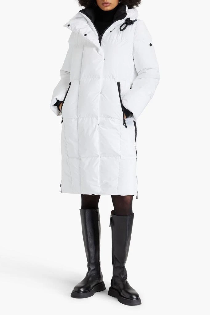 GOLDBERGH Quilted shell hooded coat 2