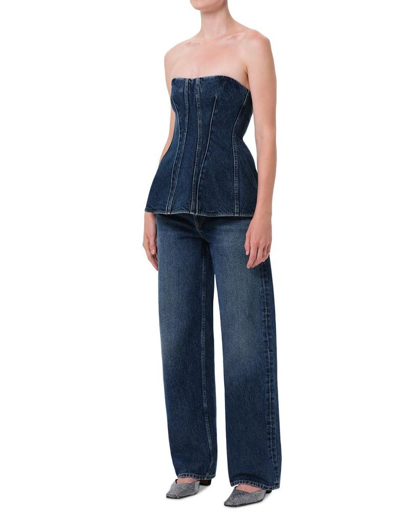 AGOLDE Lara Denim Corset 3
