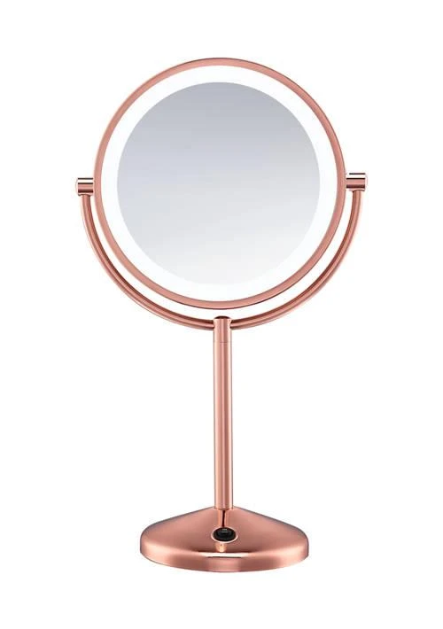 Conair Reflections 1X 10X Led Rose Gold Makeup Mirror 1