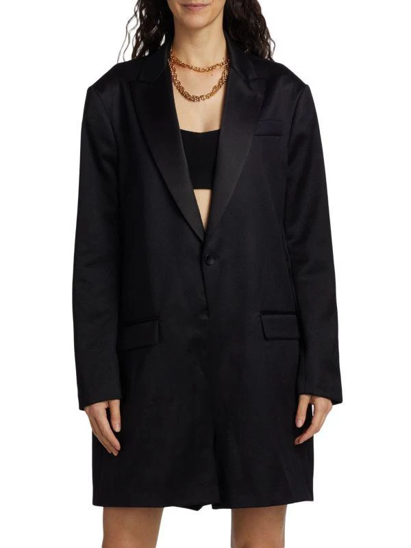 R13 Tuxedo Wool Romper 1