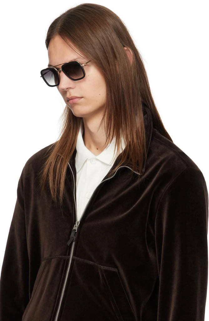 Dita Black & Gold Flight.006 Sunglasses 4