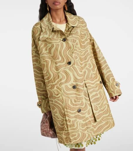 Dries Van Noten Printed coat 4