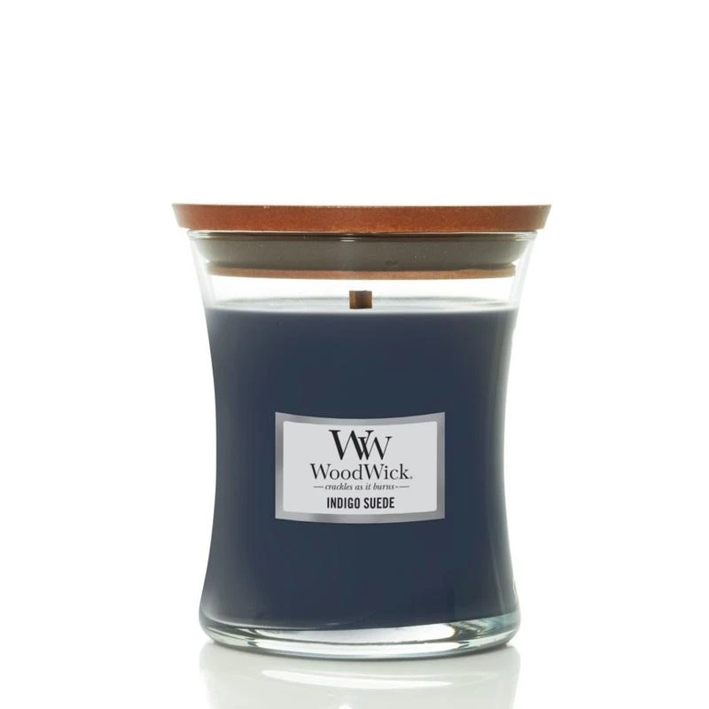 Woodwick WoodWick - Indigo Suede (275g) 1
