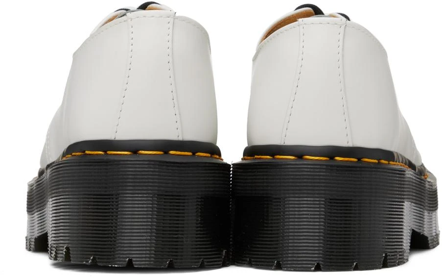 Dr. Martens White 1461 Quad Derbys 2