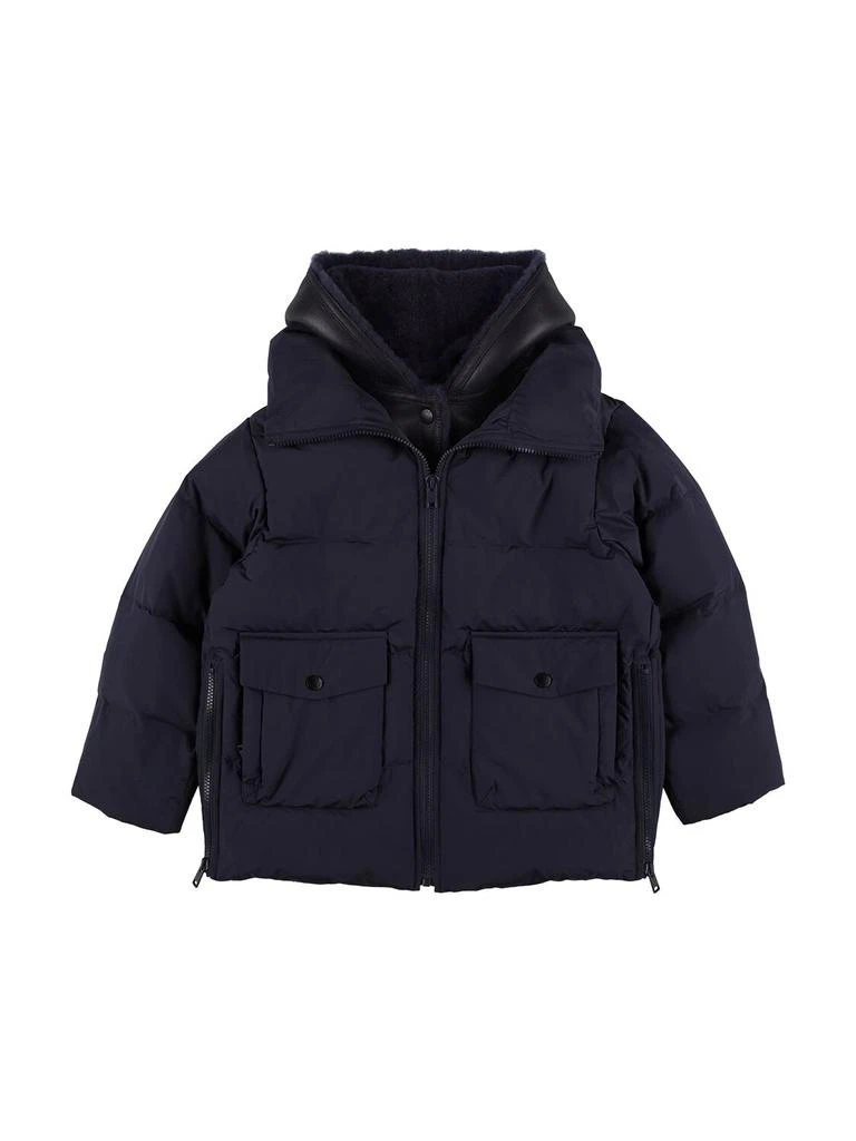 YVES SALOMON ENFANT Nylon Down Jacket 1