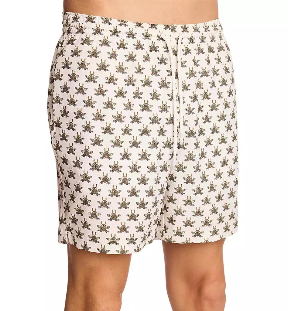 Paisley & Gray Men's Gilligan Printed Drawstring 6" Swim Trunks 2