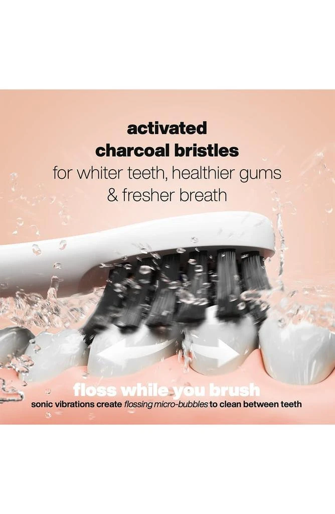 AquaSonic Pulse Ultra Whitening Electric Toothbrush - Satin Rose Gold 5