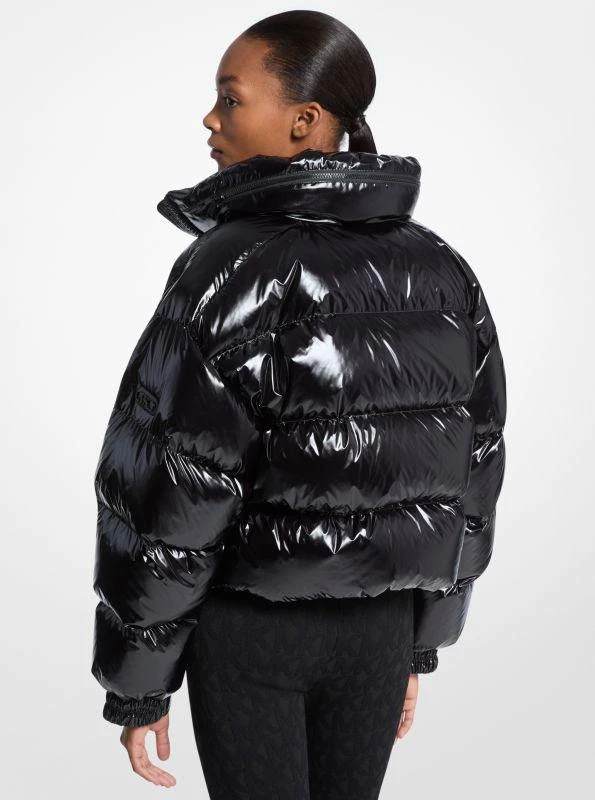 Michael Kors Nylon Ciré Puffer Jacket 2