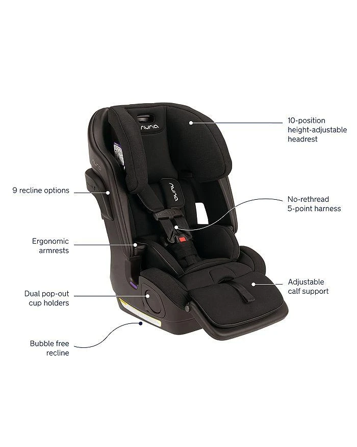 Nuna LUMN Harness to Booster Combination Car Seat 5