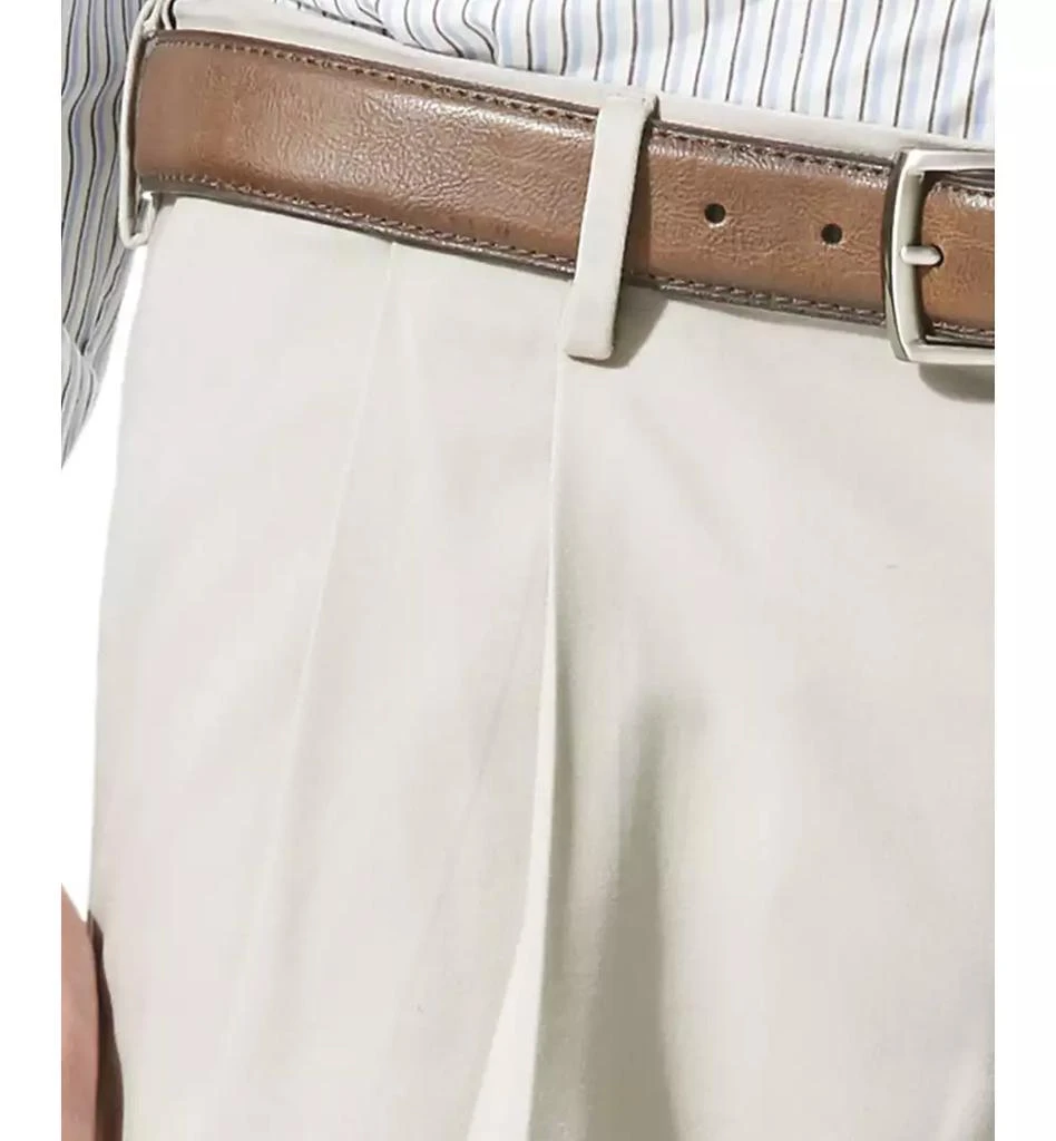 Dockers Men's Comfort Relaxed Pleated Cuffed Fit Khaki Stretch Pants 5