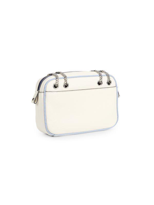 Karl LAGERFELDのサコッシュ Woven crossbody bag with logo detail brand Karl Lagerfeld