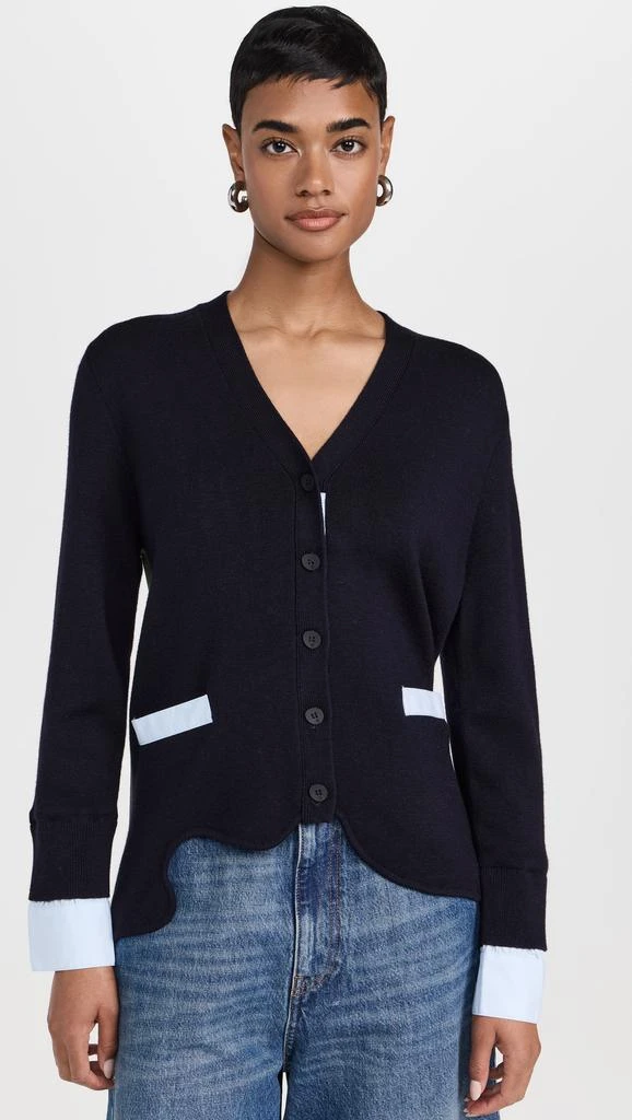 PH5 Lilo Color Blocked Merino Wool Cardigan 6