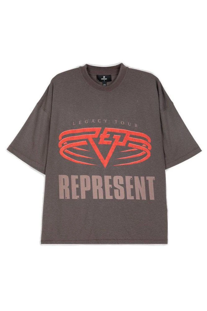 Represent Represent Reversible Living Legacy Falcon Crewneck T-Shirt