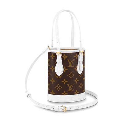 【ぽよぽん】Louis Vuitton Nano Bucketバッグ ぽよぽん様専用】Louis Vuitton Nano Bucketバッグ