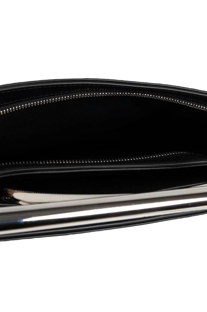 Alexander McQueen Alexander McQueen Cross-Bar Logo Lettering Clutch Bag 4