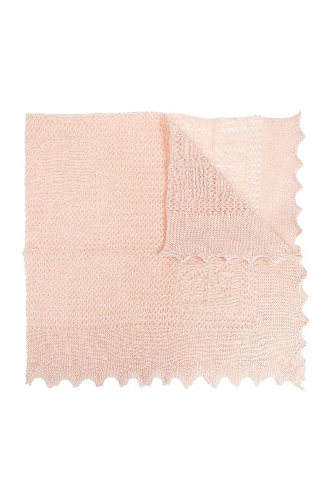 Bonpoint Bonpoint Openwork Pattern Blanket 1
