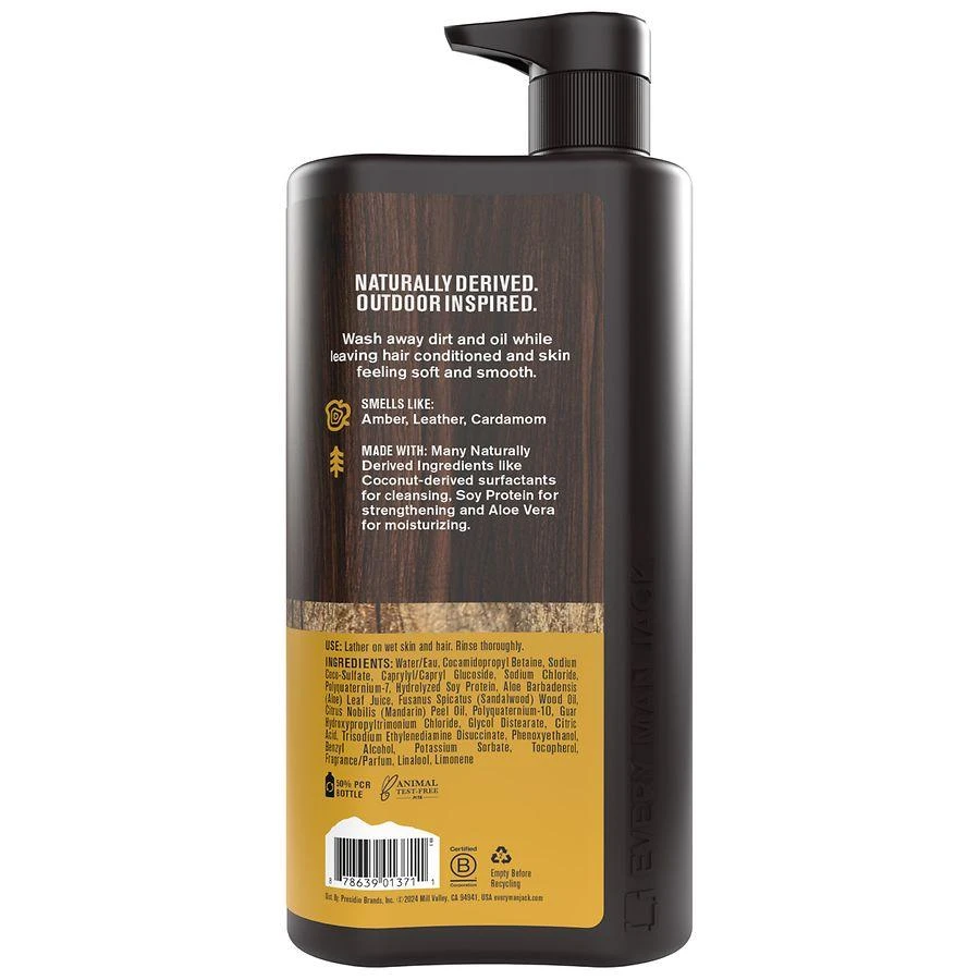Every Man Jack All Over Wash Sandalwood 5
