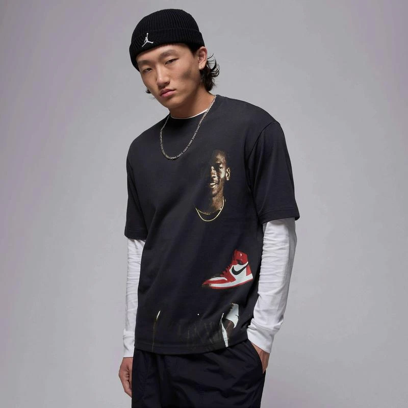 Jordan Jordan Statement 1985 SS Crew GEL J Day - Men's 1