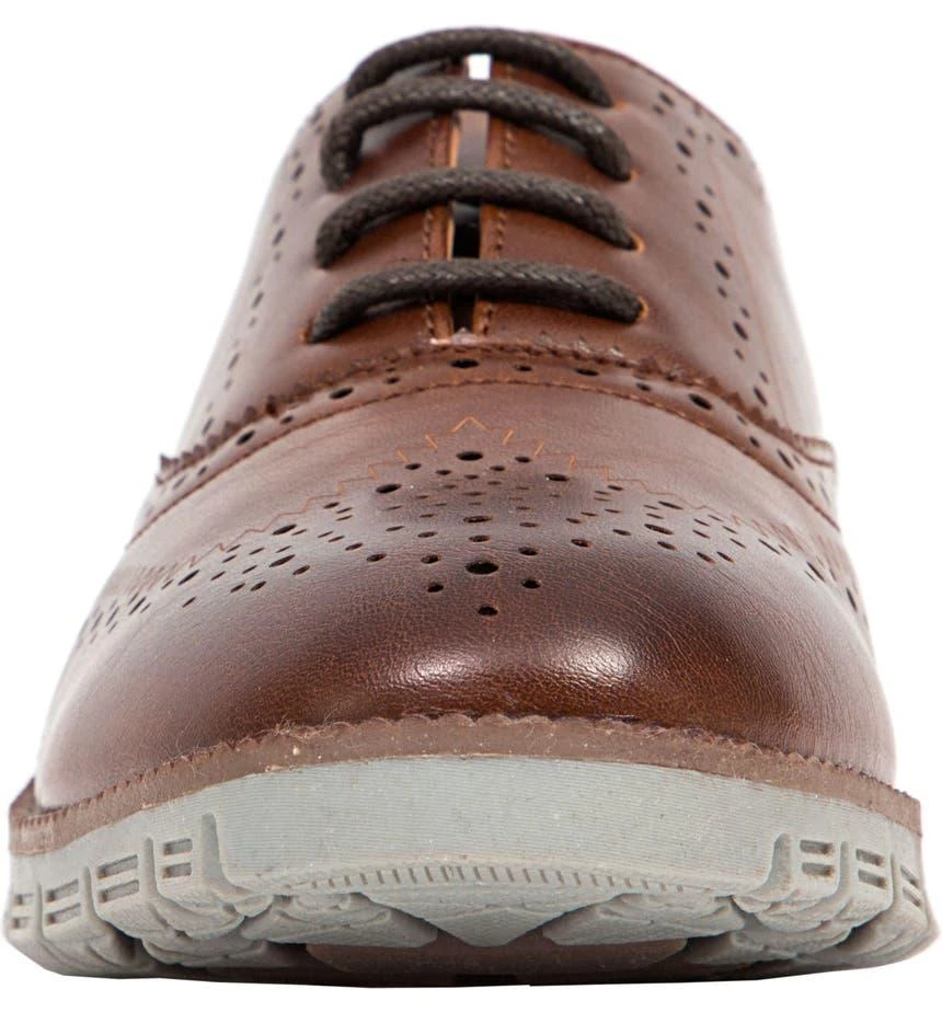 Deer Stags Benton Jr. Classic Lace-Up Wingtip Hybrid Sneaker Dress Comfort Oxford 3