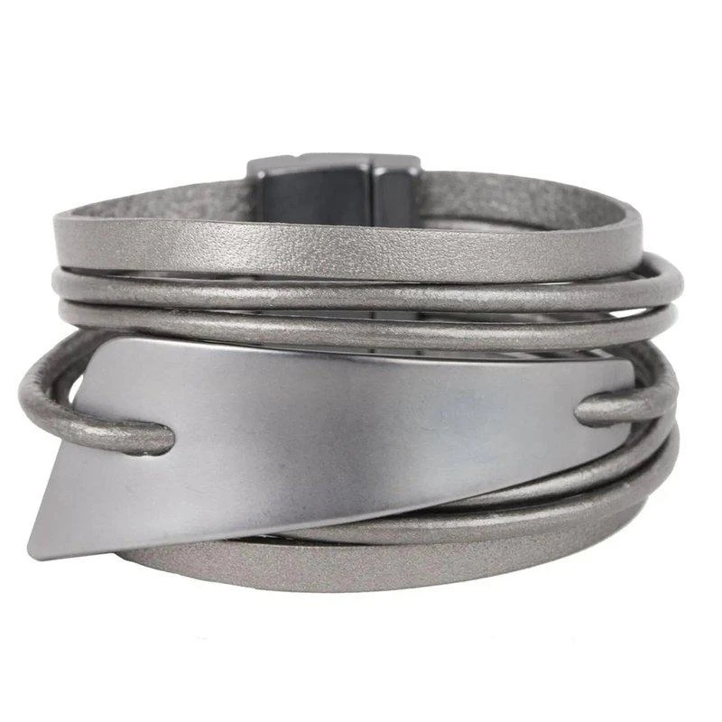 Saachi Style Absolute Zero Leather Bracelet 2