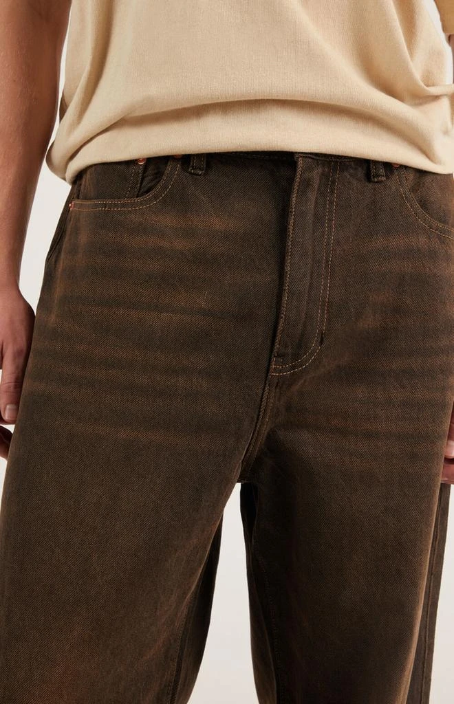 PacSun Blake Extreme Baggy Jeans Brown 2