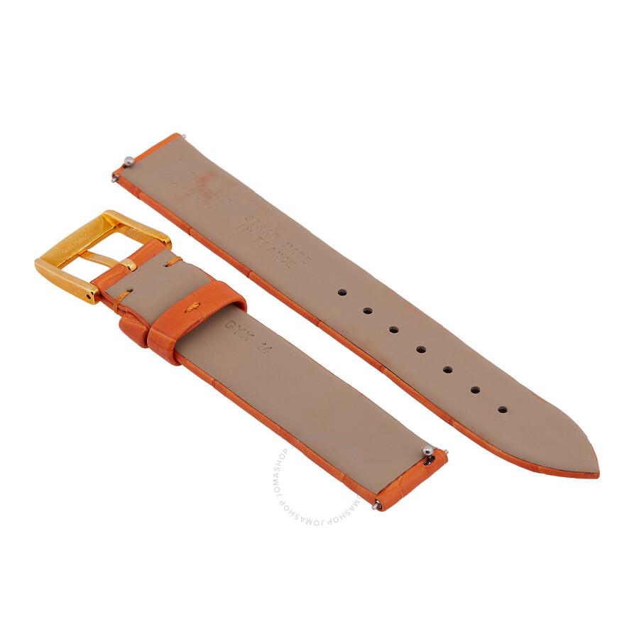PIAGET 14 mm Alligator Leather Watch Band MXE0BNN9