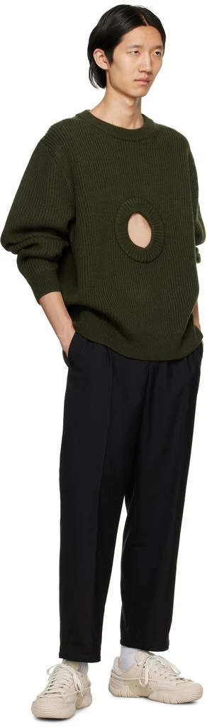 Craig Green Khaki Cutout Sweater 4