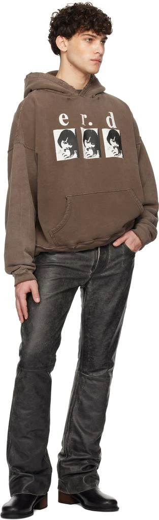 Enfants Riches Deprimes Brown 'Louise Eats Sandwich (E.R.D.)' Hoodie 4