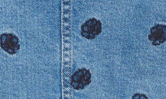 VERO MODA Alina Embroidered Denim Vest 4