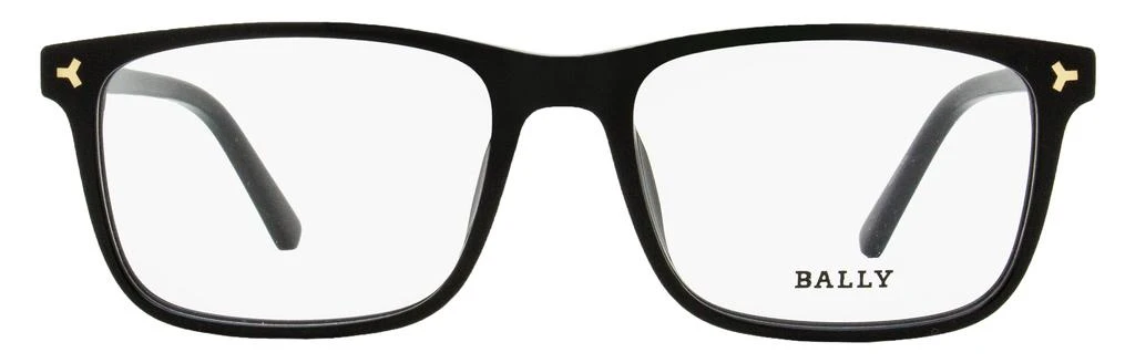 Bally Men's Rectangular Eyeglasses BY5023H 001 Black 54mm 2