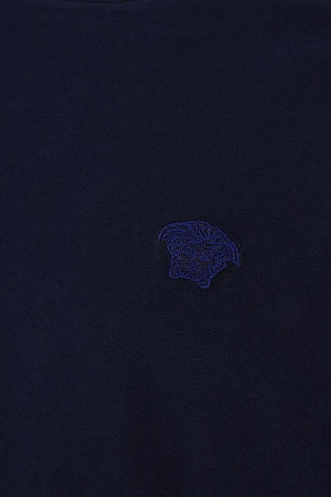 Versace Versace Logo-Embroidered Crewneck T-Shirt 3